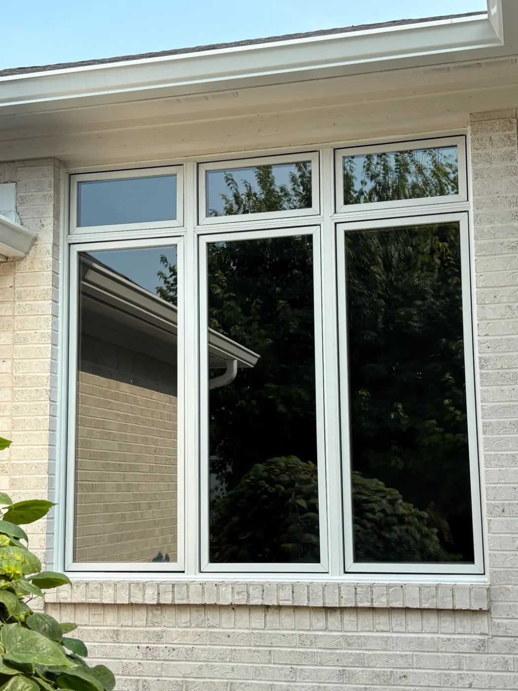 Energy-efficient windows installed in a Asherwood home