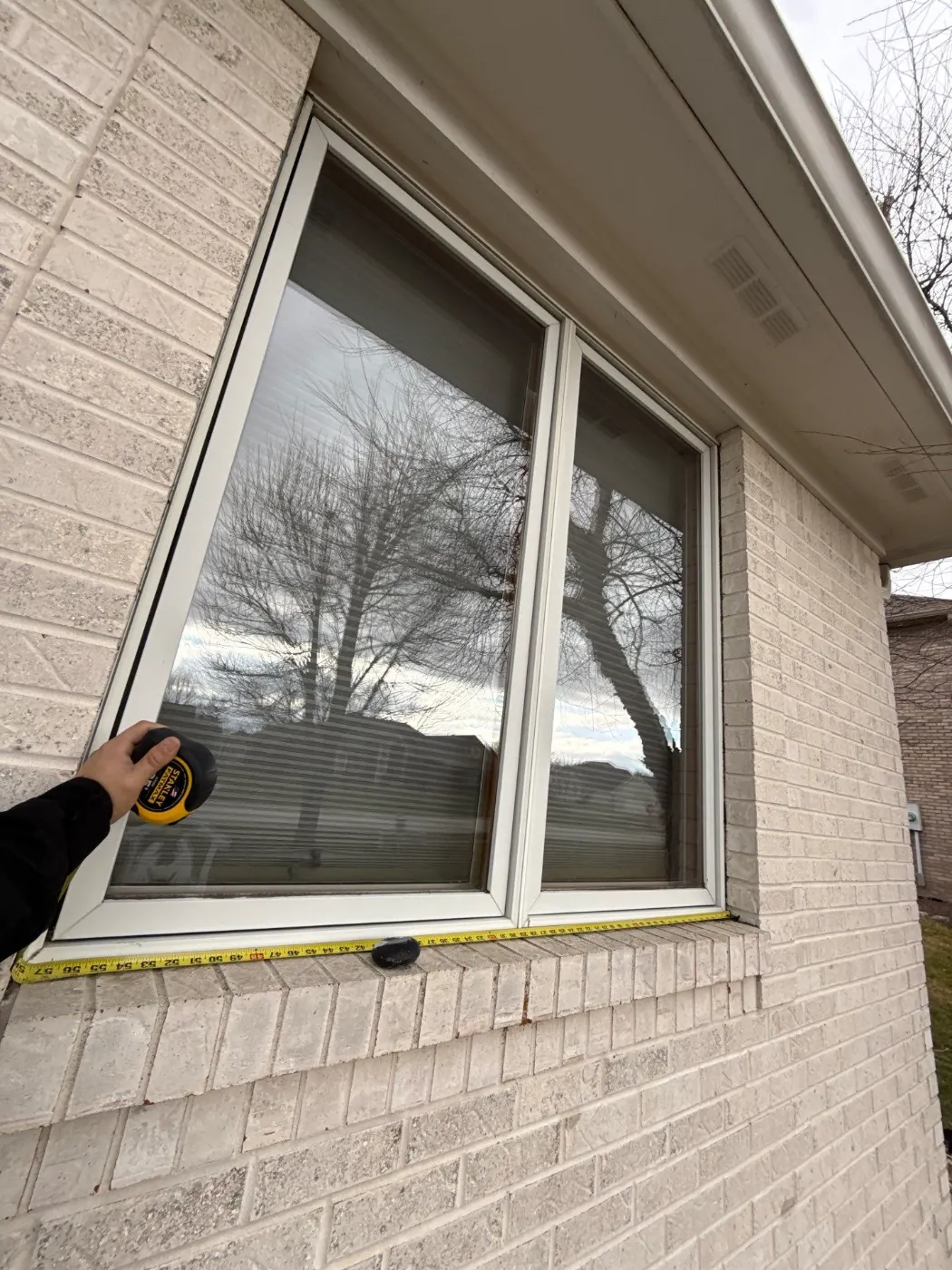 Window replacement documented in Asherwood